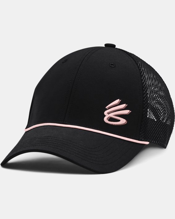 Unisex Curry Golf Hat, Black, pdpMainDesktop image number 0